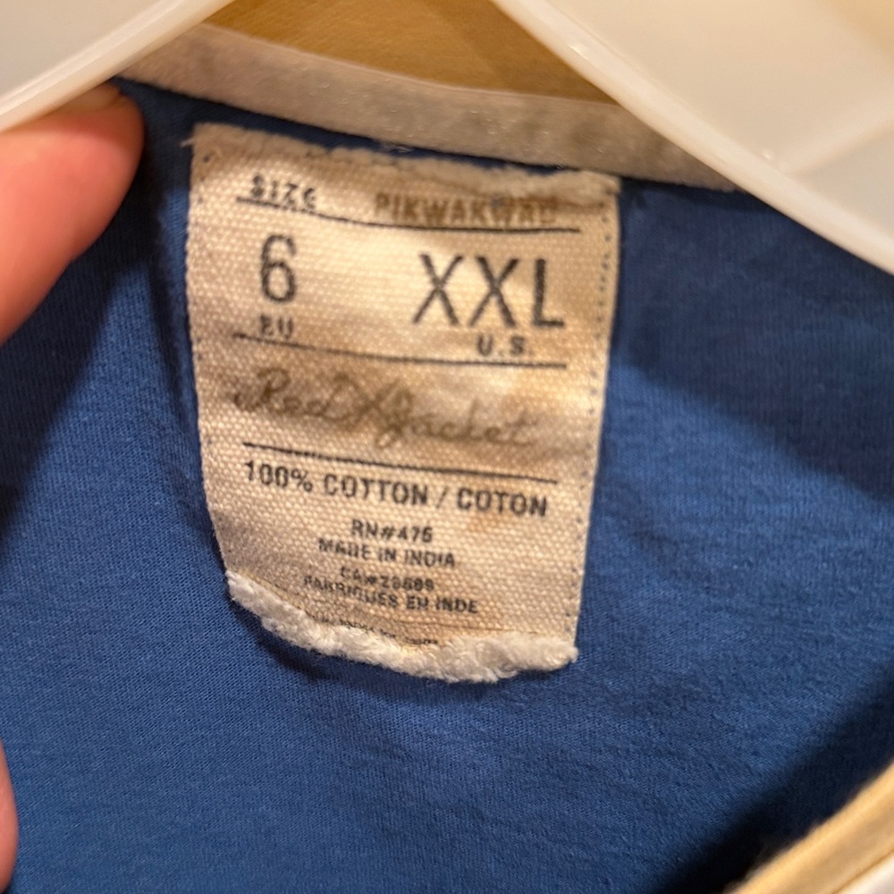Red Jacket Blue and Gold Short Sleeve Tee - Picture 2 of 4